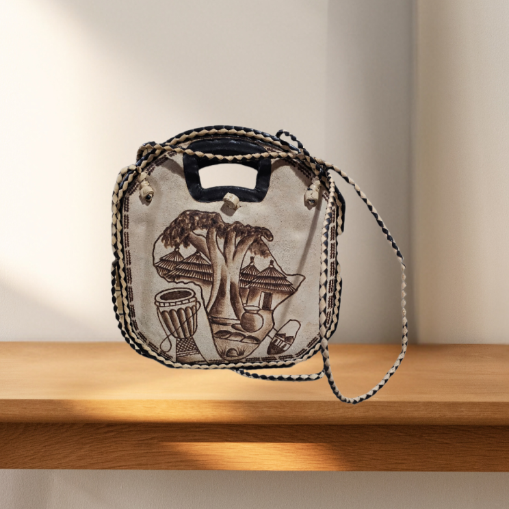 African bag The Leather Burkina Bag
