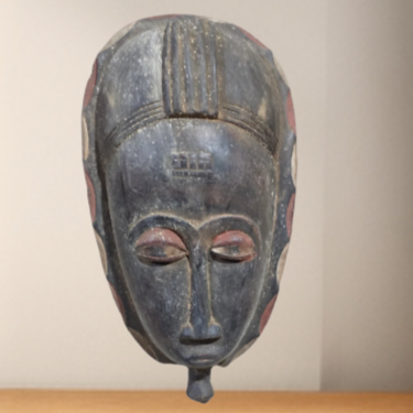 Baoulé-Inspired Mask
